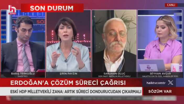 Şirin Payzın, HPD'li Oluç'a "Noolur aday çıkarmayın" diye yalvardı! Çok şirin...