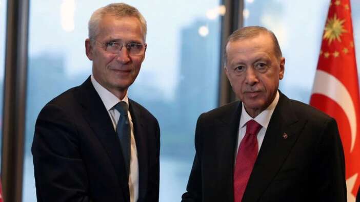 Cumhurbaşkanı Recep Tayyip Erdoğan, Jens Stoltenberg ile görüştü: İsveç kararından memnunum!