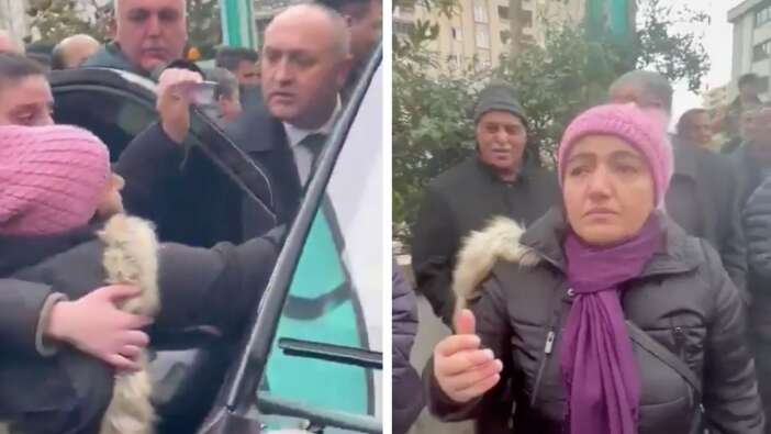 İşten atılan kadın İmamoğlu'na sesini duyurmak isteyince tartaklandı! "Hepsi senin yararına"