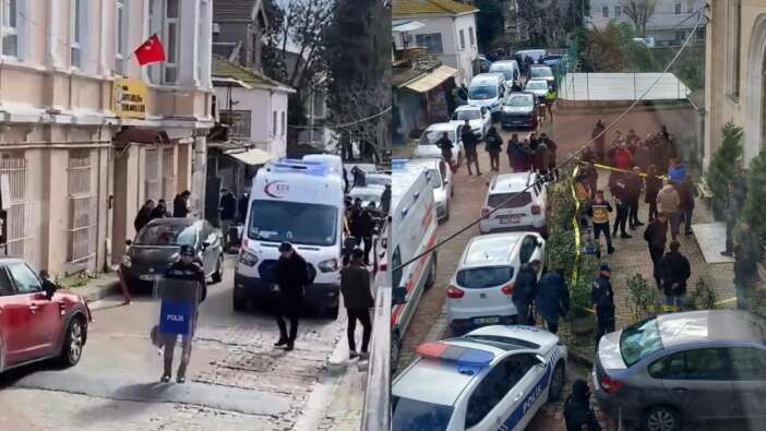 İstanbul'da kiliseye saldırı! Kar maskeli silahlı saldırganlar pazar ayinini kana buladı: 1 ölü