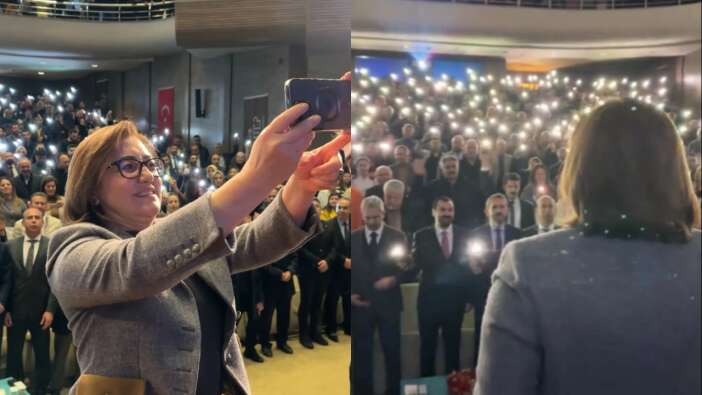 Fatma Şahin'in personel buluşmasında duygusal anlar yaşandı: Hep bir ağızdan Dönmem Geri şarkısı söylendi