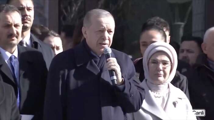 AK Parti Kongre Merkezi açıldı! Cumhurbaşkanı Erdoğan birazdan AK Parti seçim beyannamesini açıklayacak
