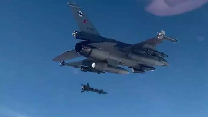 PKK'lı teröristler hava harekatı ile işte böyle öldürüldü!
