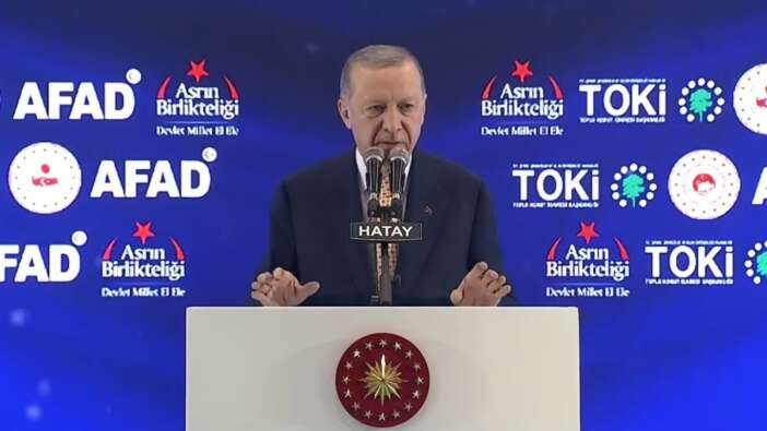Cumhurbaşkanı Erdoğan Hatay'da: "Vatandaşlarımız müsterih olsun, devletlerine ve bize güvensin. Kimse mağdur olmayacak"
