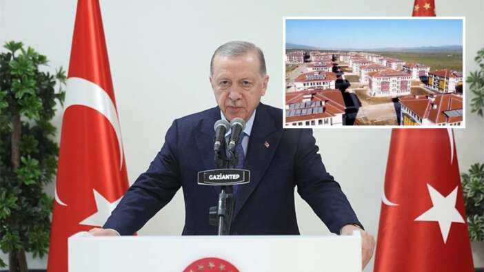Deprem konutları teslim edildi! Cumhurbaşkanı Erdoğan: En son vatandaşımız da evine kavuşana kadar bize dinlenmek yok!