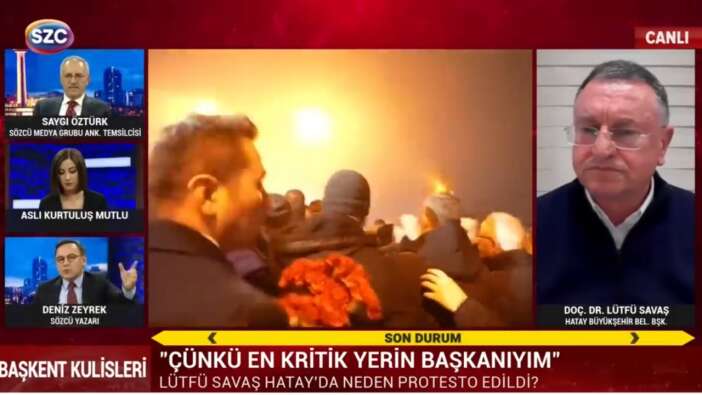 Sözcü TV'de sinirler gerildi Deniz Zeyrek'ten Lütfü Savaş'a: "Hataylıları provokatörlükle suçlamayın"