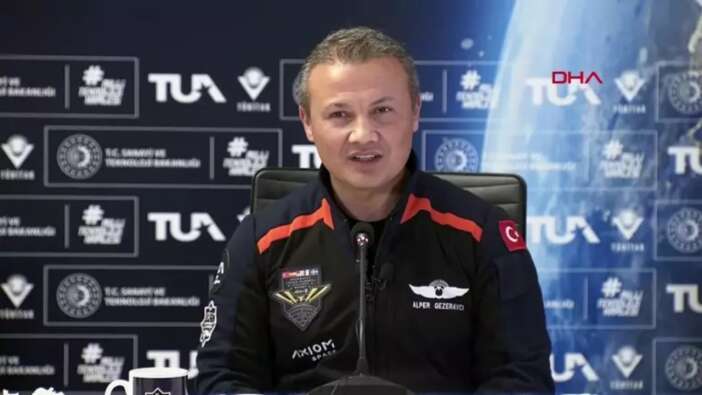 Yurda dönen ilk Türk astronot Alper Gezeravcı'dan dikkat çeken sözler: Devletimin emrindeyim