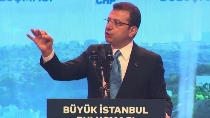 CHP ilçe adayları tanıtıldı... İmamoğlu, yuhalamalardan konuşamadı: Ayıp ediyorsunuz!