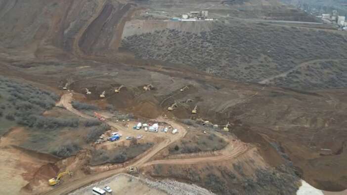 Yeni görüntüler geldi! AFAD'dan Erzincan'daki maden ocağı ile ilgili önemli açıklama
