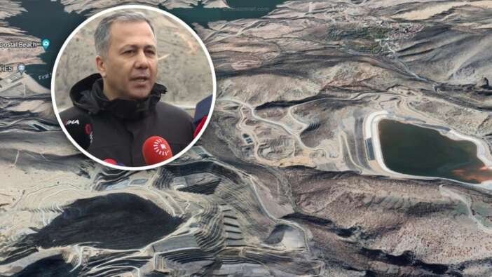 Erzincan İliç'teki maden sahasında tahliye başladı! Bakan Yerlikaya: Alanda 35 milyon metreküp toprak var!