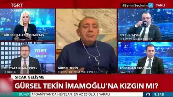 CHP'den istifa eden Gürsel Tekin'den dikkat çeken çıkış: CHP'de CHP'li olmak zor hale geldi!