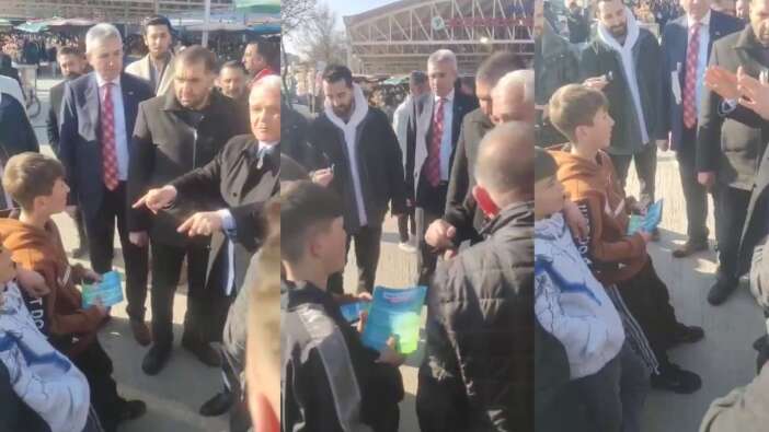 CHP Mamak Belediye Başkan Adayı Veli Gündüz Şahin'den rezil hareket!