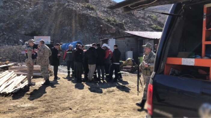 Elazığ'daki maden ocağında göçük! Tüm işçiler kurtarıldı...