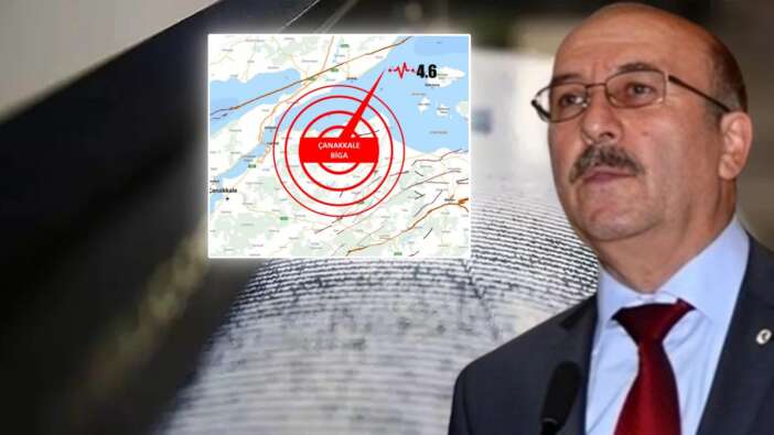 Prof. Dr. Okan Tüysüz'den Çanakkale'deki 4.6 büyüklüğündeki deprem sonrası ilk açıklama: "Büyük deprem beklentimiz olan bir bölge değil."