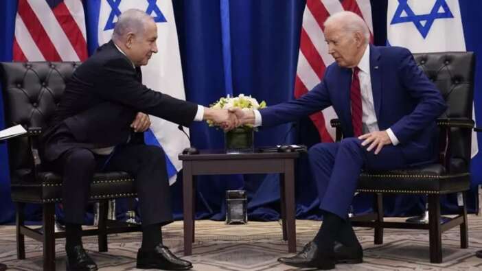 ABD'den Gazze duyurusu! Joe Biden ilan etti: İsrail ile el sıkıştık