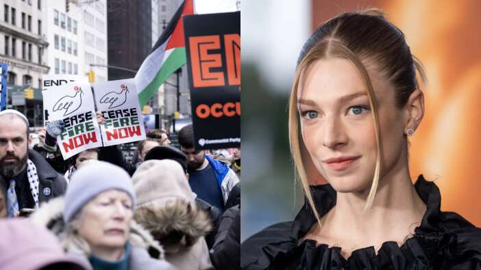 Euphoria dizisiyle ünlenen oyuncu Hunter Schafer Gazze protestosunda tutuklandı