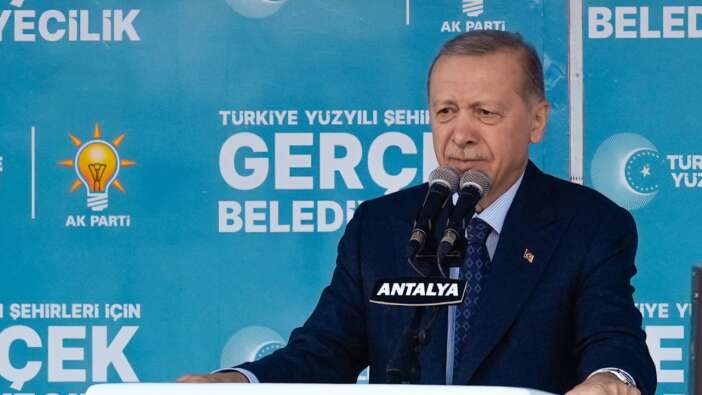 Cumhurbaşkanı Erdoğan: "CHP Genel Başkanı İstanbul'da, Mersin'de DEM'lendi. İttifak yaptı"