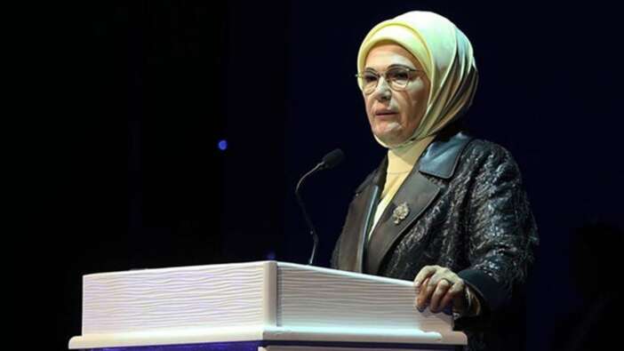Emine Erdoğan'dan dünyaya net mesaj! ''Kadınların dahil edilmediği bir barış süreci başarı ile sonuçlanamaz''