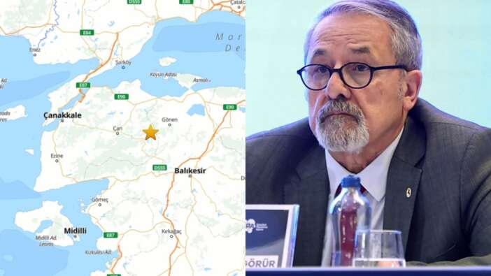 Prof. Dr. Naci Görür'den Çanakkale depremi açıklaması: "Stres birikiminin olduğu bir bölge"