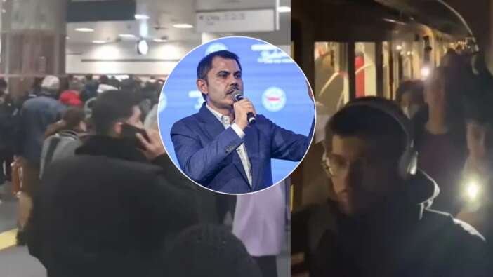 Murat Kurum, bu sabah İstanbul'da yaşanan metro çilesinin görüntülerini paylaştı: "İstanbul’u bu beceriksizliğe teslim etmeyeceğiz!"