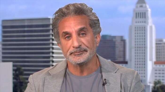 Mısırlı ünlü komedyen Bassem Youssef, İsrail destekçisi sunucunun tezini yerle bir etti!