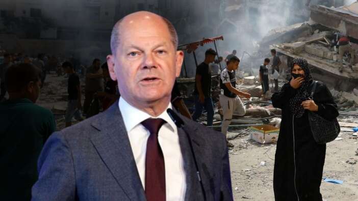 Almanya Başbakanı Scholz: "Gazze’ye şimdi büyük ölçüde yardım ulaşması lazım"