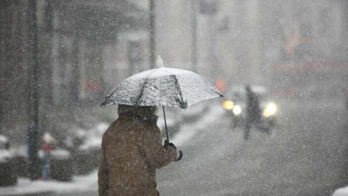 Meteorolojiden 10 il için kuvvetli yağış ve kar uyarısı!