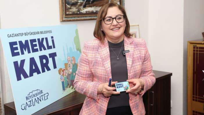 Gaziantep'te yaşayan emeklilere müjde: Fatma Şahin Emekli Kart'ı tanıttı! Çok sayıda avantajı var...