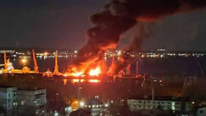Ukrayna gece yarısı Kırım’a yoğun füze saldırısı düzenledi