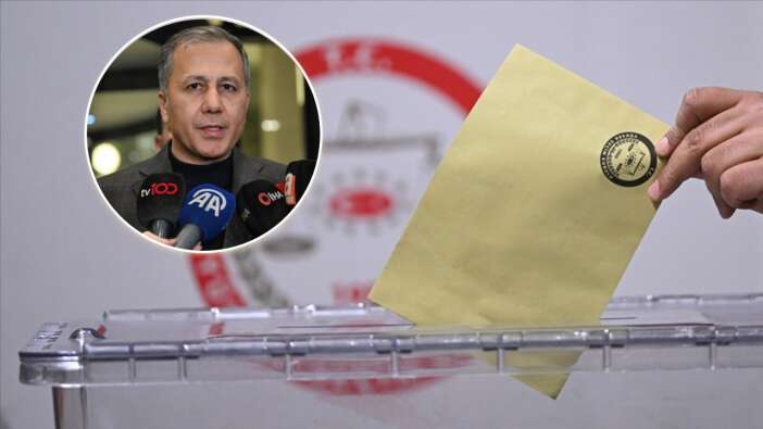 Yerel seçimlere son 6 gün! Bakan Yerlikaya duyurdu: 594 bin güvenlik personeli görevlendirildi!