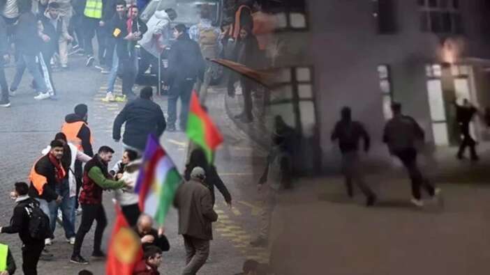 Dışişleri Bakanlığı'ndan PKK yandaşlarının Başkonsolosluğa saldırısına tepki: Örgüt destekçilerine izin vermeyin!