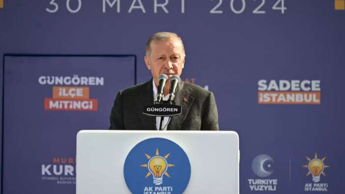 Cumhurbaşkanı Erdoğan'dan yerel seçimlere saatler kala dikkat çeken mesaj: İstanbul'u bu hale düşürenler utansın!