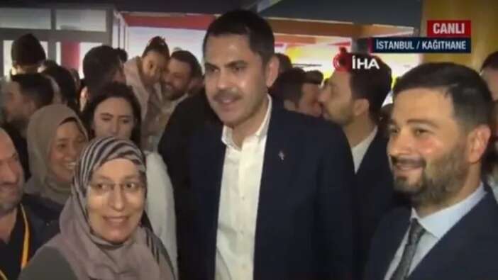 Cumhur İttifakı'nın İBB Başkan adayı Murat Kurum, Kağıthane İmece İlkokulu'nda oyunu kullandı