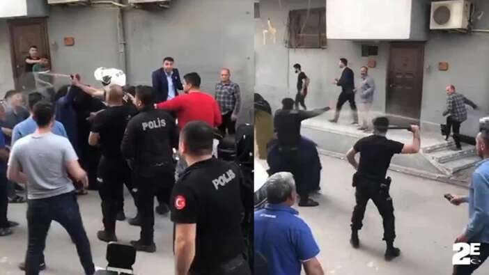 Muhtarlık seçimi sonrası çıkan kavgaya polisten müdahale