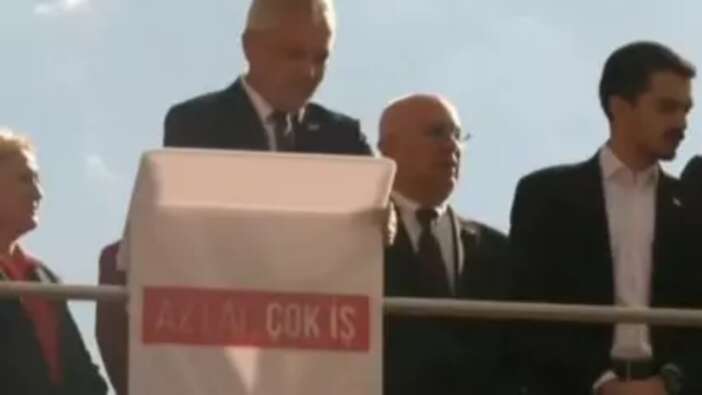 CHP'li Mamak Belediye Başkanı'nın ezan rahatsızlığı! Mazbata töreninde tepki çeken diyalog!