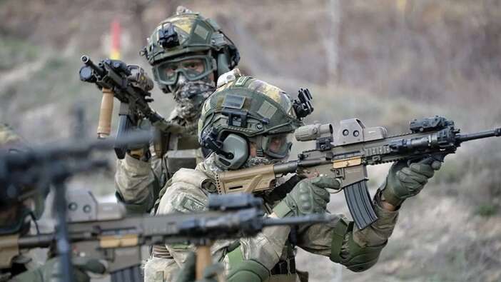 Irak'ın kuzeyinde 4 PKK'lı terörist etkisiz hale getirildi
