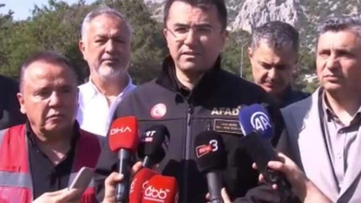AFAD Başkanı Antalya'daki teleferik faciasının nedenini açıkladı