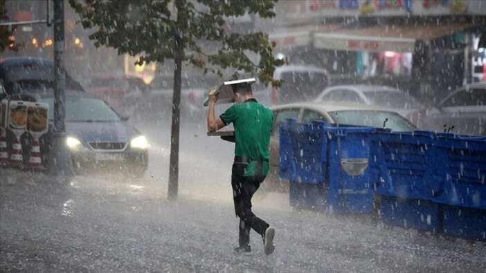 Meteorolojiden 5 bölge için sağanak yağış uyarısı!