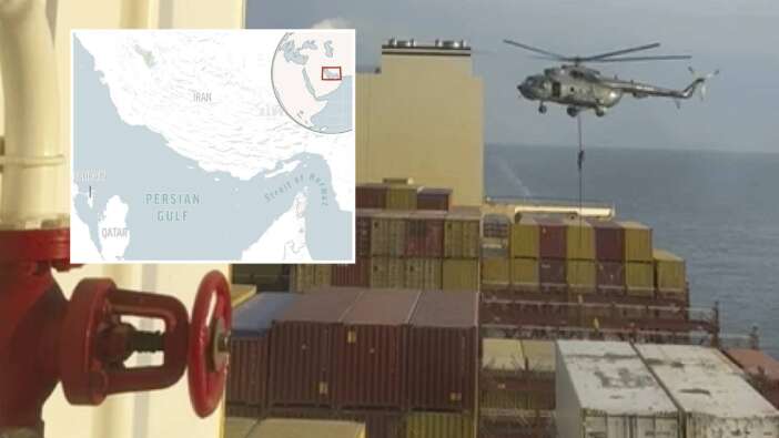 İran'dan Hürmüz Boğazı'nda İsrail gemisine baskın
