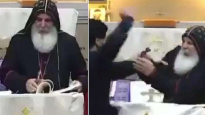 Sidney'de ayin sırasında kan donduran olay! Gazze ile ilgili vaaz veren piskopos bıçaklandı...