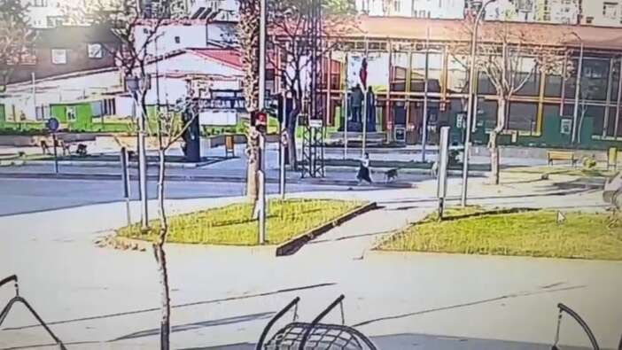 Yer: Adana! Köpeklerin kovaladığı genç kıza otomobil çarptı