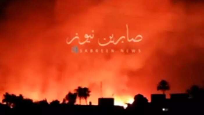 İran'a ait askeri üsse hava saldırısı! Irak'ta peş peşe patlamalar