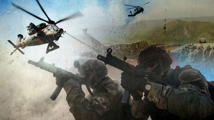 Irak ve Suriye'nin kuzeyinde 19 terörist etkisiz hale getirildi