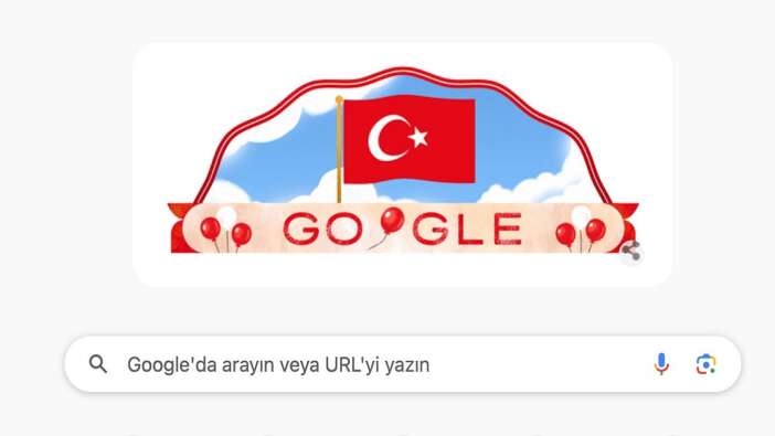 Google'dan 23 Nisan Ulusal Egemenlik ve Çocuk Bayramı'na özel doodle tasarımı!