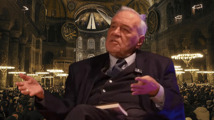 İlber Ortaylı'dan ortalığı karıştıran Ayasofya çıkışı: Namaz kılmak için gudubet bir bina!