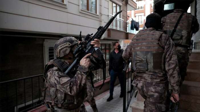 İstanbul’da PKK silahlı terör örgütü içerisinde faaliyet gösteren 5 şüpheli tutuklandı