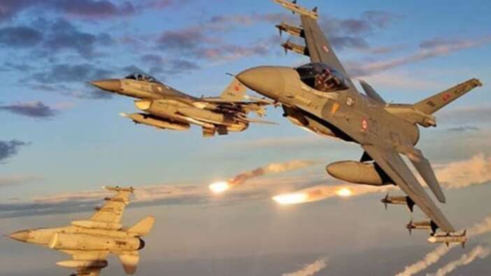Irak'ın kuzeyine hava harekatı: 5 terörist öldürüldü