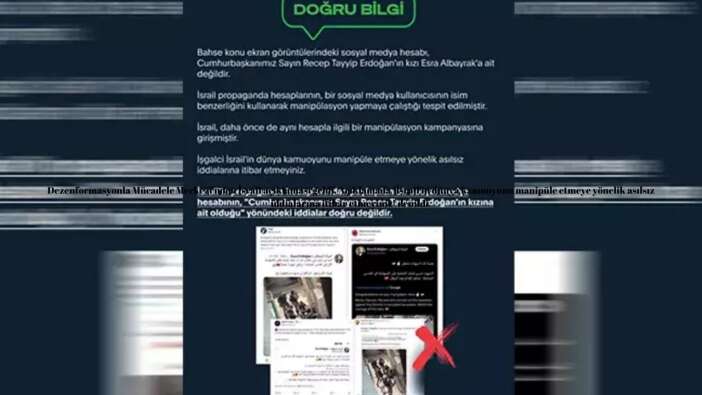 Cumhurbaşkanı Erdoğan'la ilgili İsrail'in rezil iddiaları yalanlandı