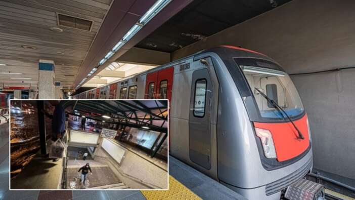 Ankara'da hayat felç! Metro istasyonları kullanılamıyor