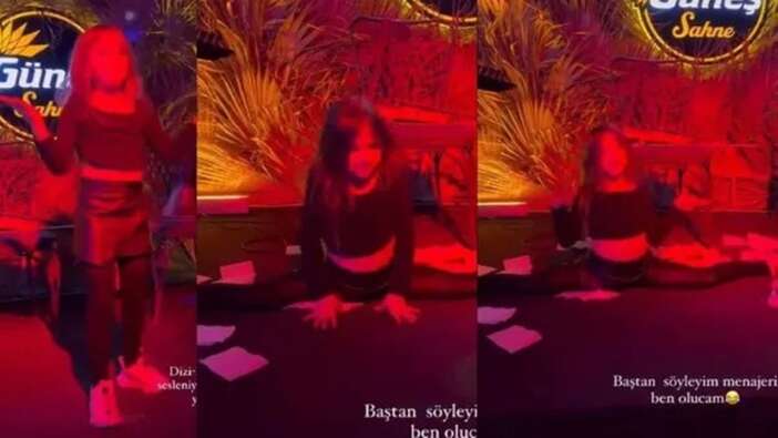 İzmir’de infial yaratan görüntü! Küçük kızı alkollü mekanda dakikalarca oynattılar